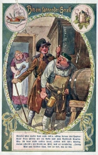 Bin ein fahrender Gesell / Jsem společník na cestách