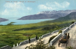 Strada di Montenegro (Černá Hora) - kůň, koně