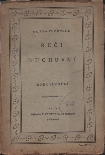 Odvalil, František - Řeči duchovní