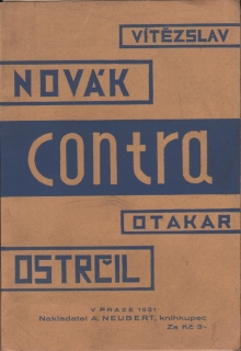 Vítězslav Novák contra Otakar Ostrčil