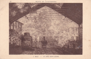 Monet, Claude - Gare Saint-Lazare