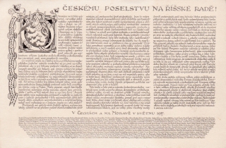 Českému poselstvu na Říšské radě!