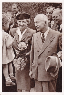 Edvard Beneš s chotí