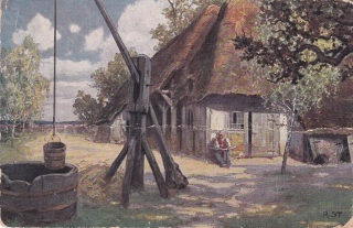 Starcke, Richard - (Stavení v krajině)