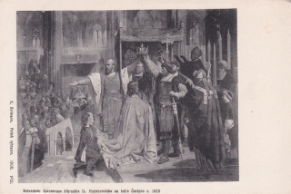 Korunovace Albrechta II. Habsburského na krále Českého