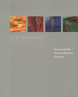 J. V. Slavíček: Die vier Urkräfte / The Four Elements / Čtyři živly (podpis)