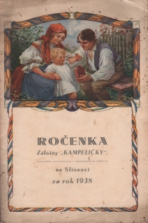 Ročenka Záložny "Kampeličky" ve Slivenci za rok 1938