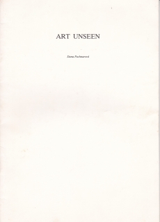 Dana Puchnarová Art Unseen / Neviditelná krajina (podpis)