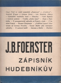Foerster, Josef Bohuslav - Zápisník hudebníkův 