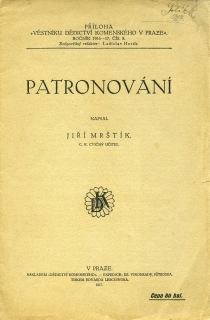 Mrštík, Jiří - Patronování 