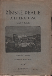 Kubelka, Viktor - Římské realie a literatura 