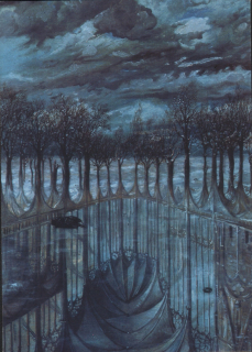 Jan Souček: Hommage à Caspar David Friedrich, 1976