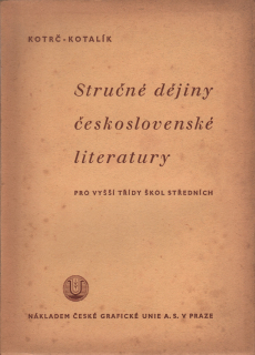 Stručné dějiny československé literatury 