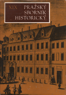 Pražský sborník historický XIX 