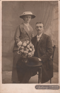 (svatební portrét)