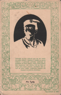 Miroslav Tyrš - zahleďte se bez pohnutí oka asi 50 vteřin