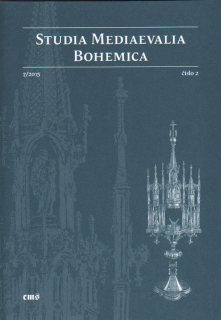 Studia Mediaevalia Bohemica