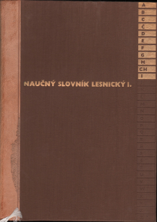 Naučný slovník lesnický I.-III. (3 díly)