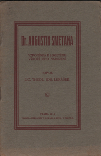 Lukášek, Josef - Dr. Augustin Smetana