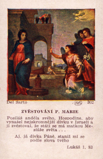 Zvěstování P. Marie