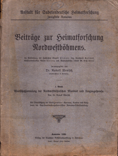 Beiträge zur heimatsforschung Nordwestböhmens