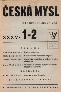 Česká mysl 1941, r. 35 - komplet