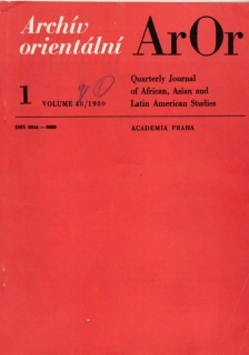 Archív orientální 1980 r. 48 - komplet