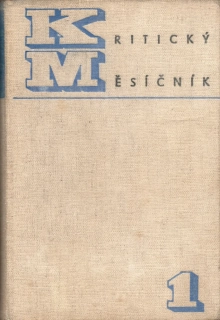 Kritický měsíčník 1938 r. 1 - komplet