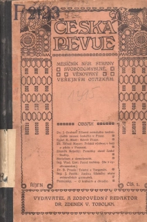 Česká revue 1908-09 r. 2 - komplet