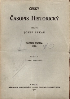 Český časopis historický 1928 r. 34
