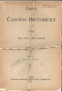 Český časopis historický 1915 r. 21 - komplet