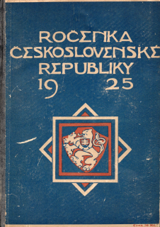 Ročenka Československé republiky 1925