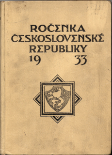 Ročenka Československé republiky 1933