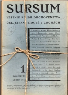 Sursum 1932 r. 12 - komplet