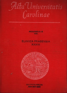 Slavica Pragensia: Karel Čapek