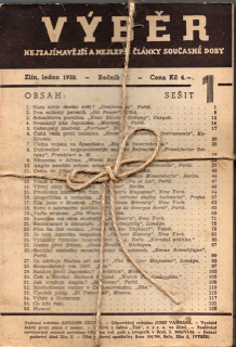 Výběr 1938 r. 5 - komplet