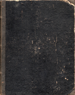 Rodinná kronika 1862 r. 1 svazek první