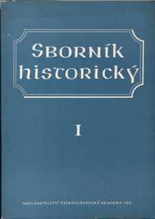 Sborník historický 1