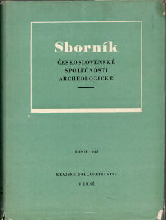 Sborník Československé společnosti archeologické 1962 sv. 2