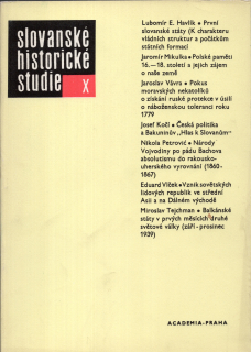 Slovanské historické studie