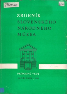 Zborník slovenského národného múzea