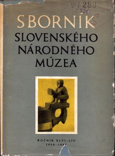Sborník slovenského národného múzea