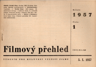 Filmový přehled r. 1957 - komplet