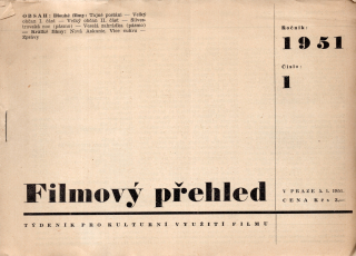 Filmový přehled r. 1951 - komplet