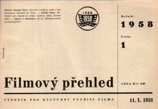 Filmový přehled r. 1958