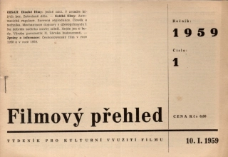 Filmový přehled r. 1959