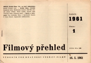 Filmový přehled r. 1961