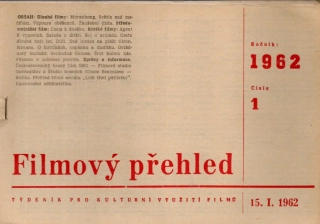 Filmový přehled r. 1962
