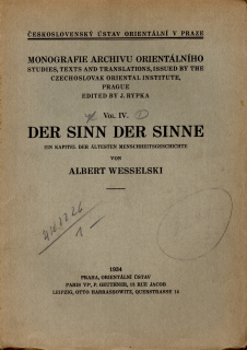 Der sinn der sinne: Ein kapitel der ältesten menschheitsgeschichte