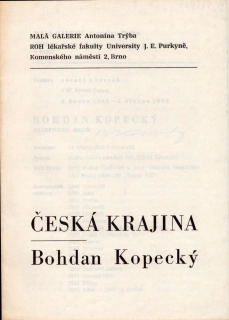 Bohdan Kopecký: Česká krajina (podpis)